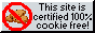 No Cookies Badge